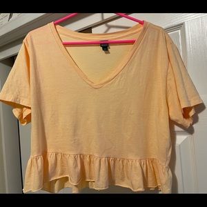 Coral Wild Fable crop size medium like new